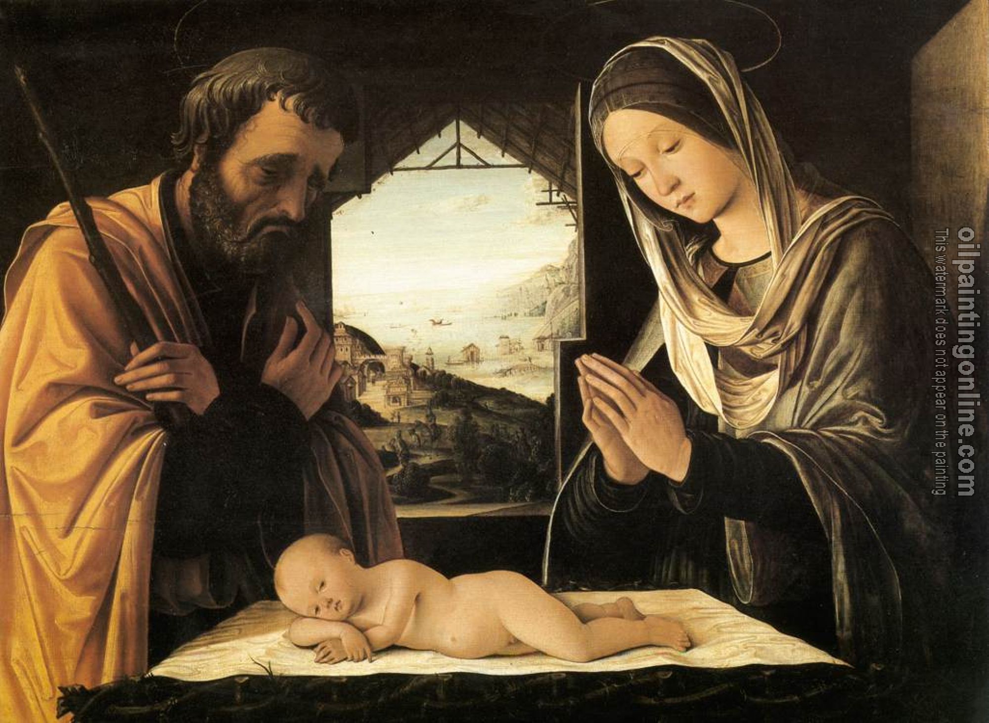 Lorenzo Costa - Nativity